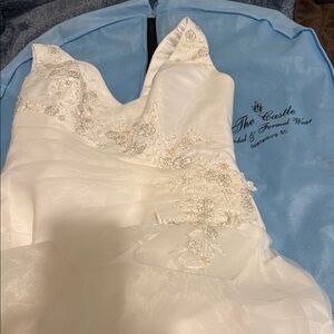 Elegant White Wedding Dress by The Castle